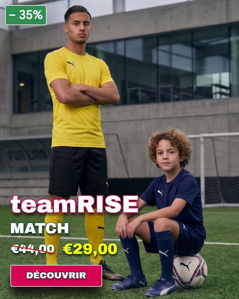 teamrise nos gammes teamwear